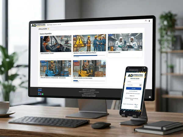 Vista previa del Aula Virtual de AD Consultora